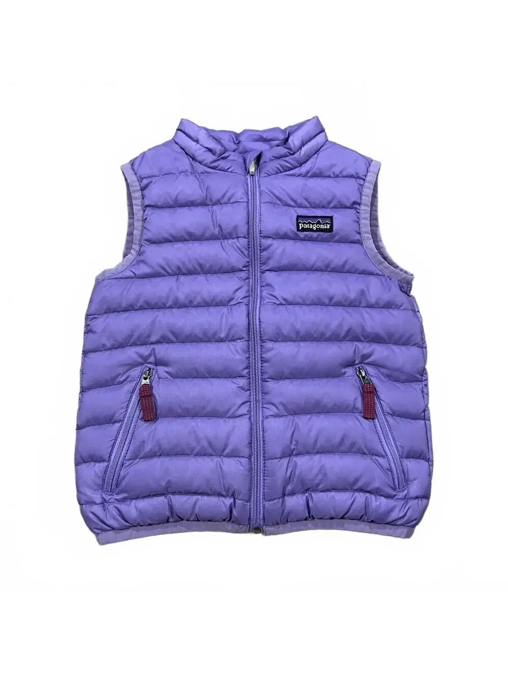 Patagonia Baby Down Sweater Vest 3T Purple Toddler Puffer Full Zip Jacket